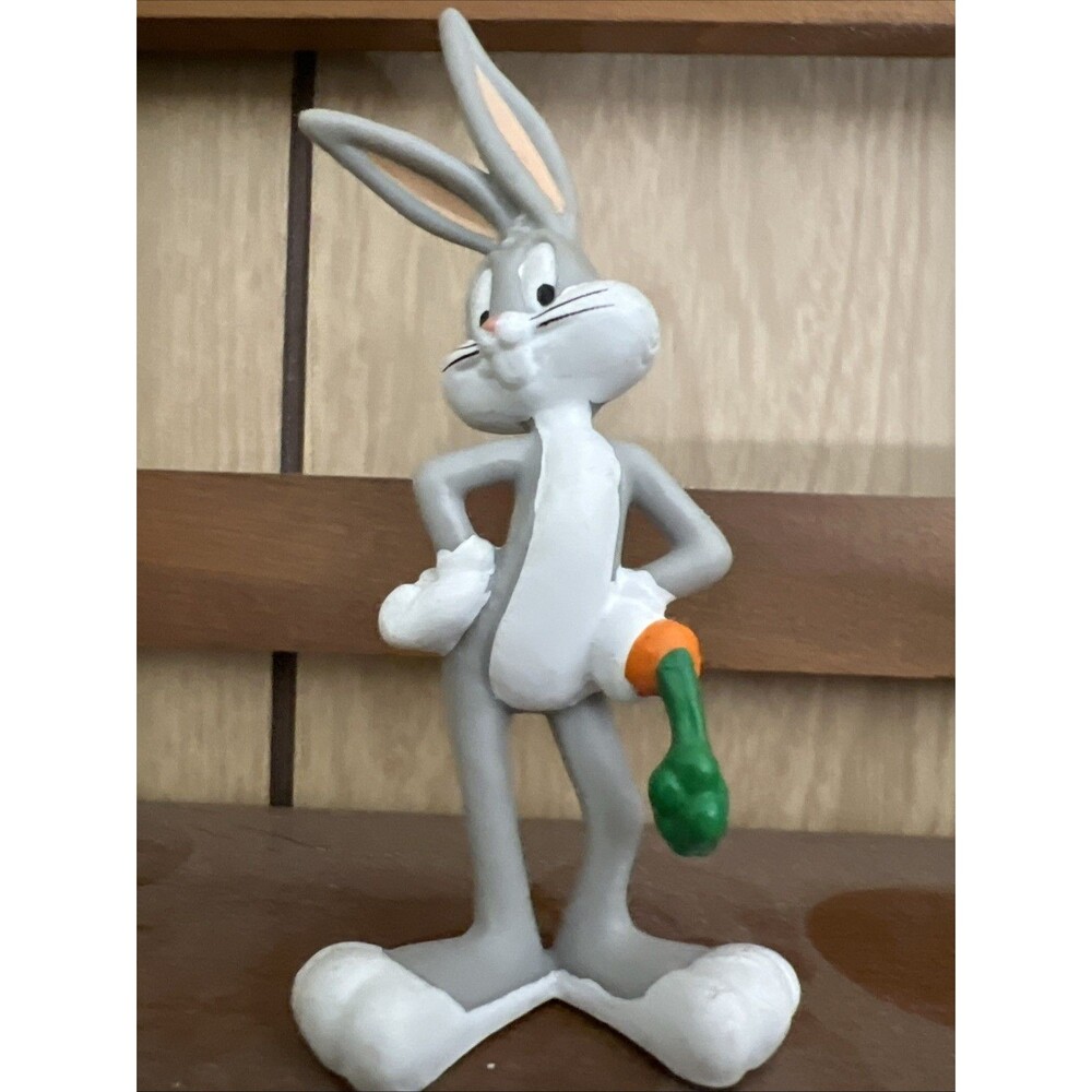 BUGS BUNNY wb PVC 4" '86 Figure YES I AM ALL THAT Looney Toons Warner Bros